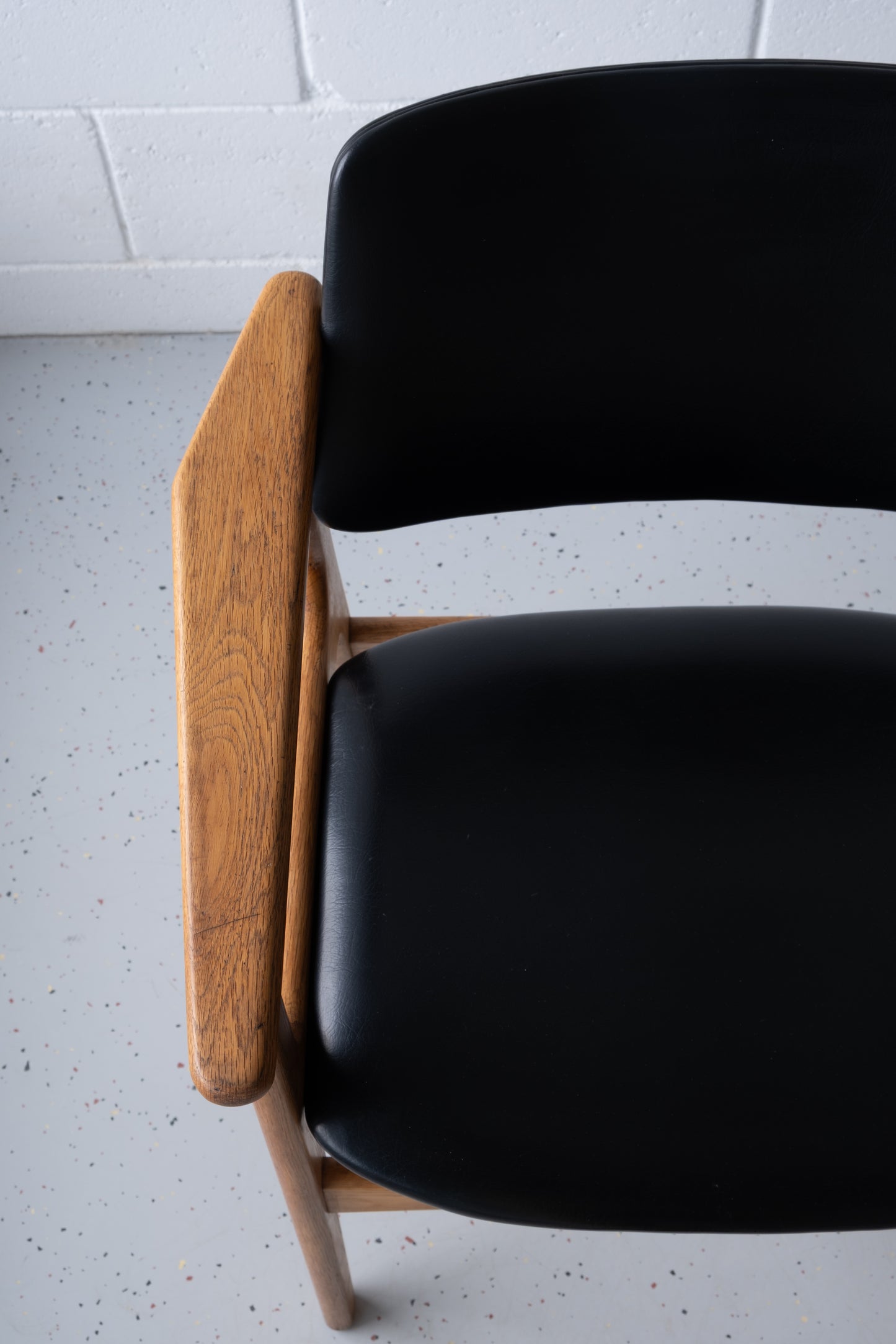 Oak armchair by Arne Vodder for Vamo