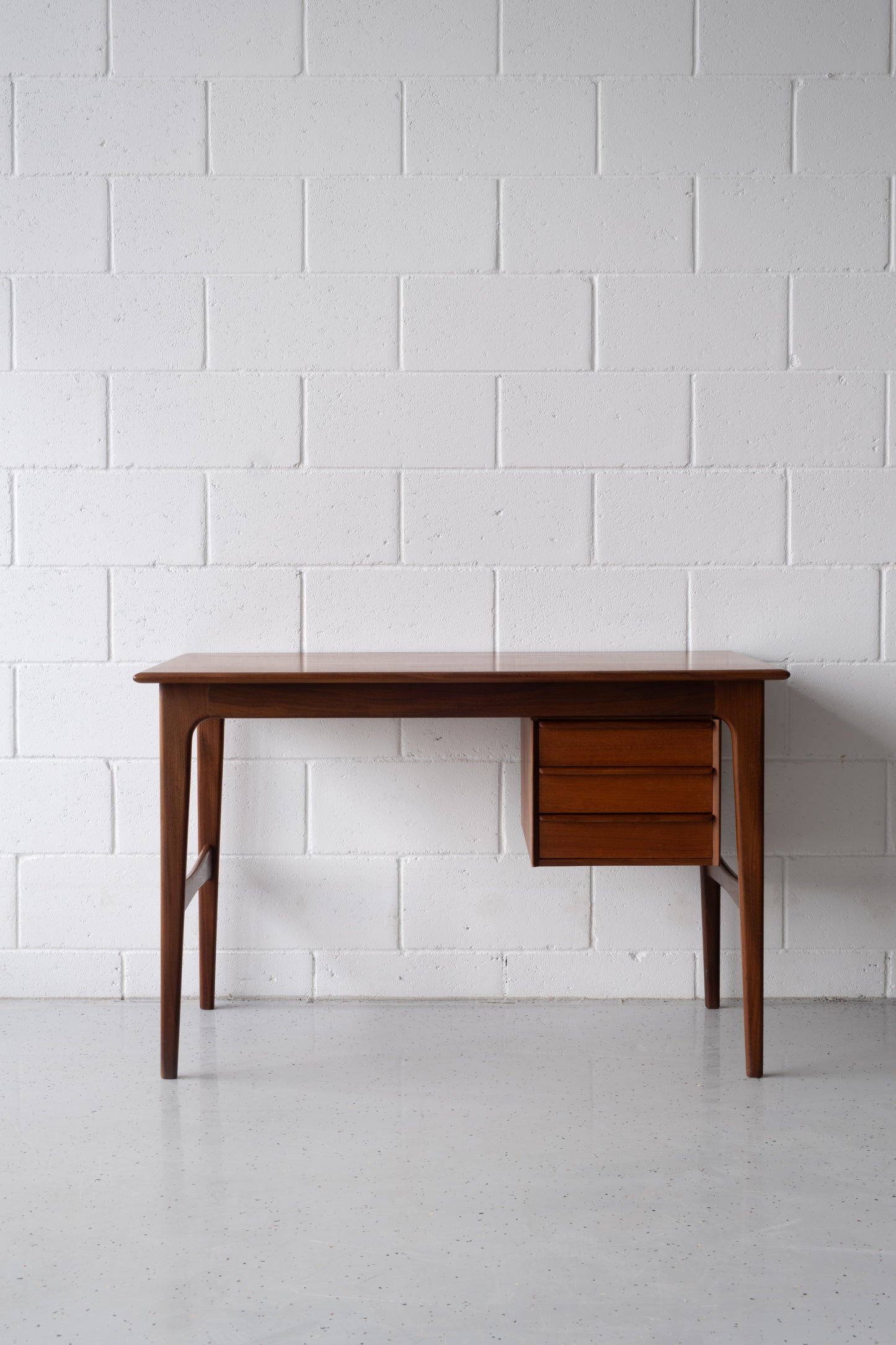 Danish teak desk