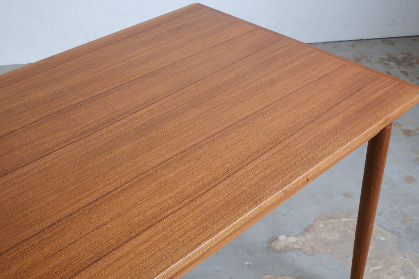 Danish teak table with dutch extensions