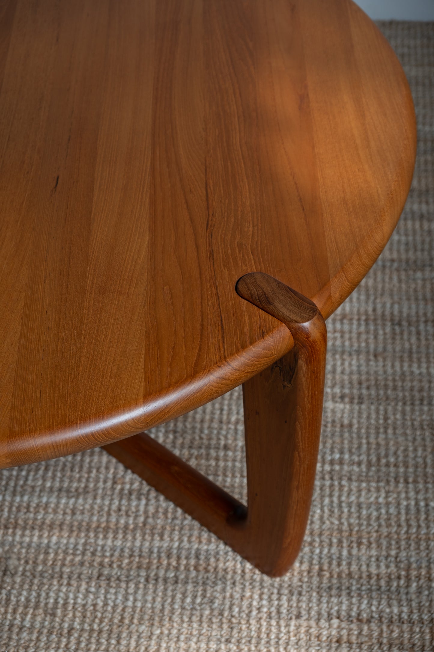 Danish solid teak coffee table