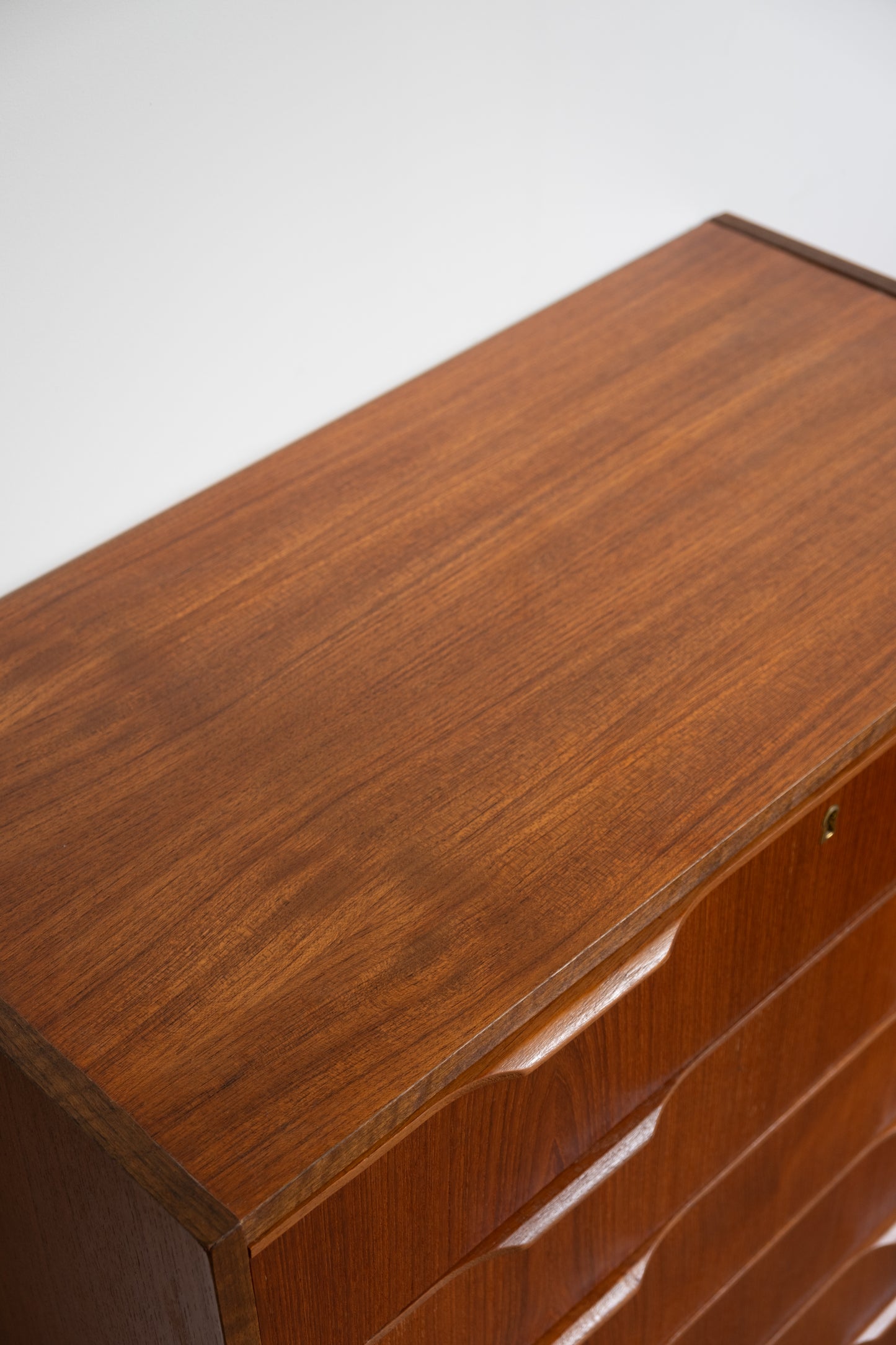 Danish teak tallboy