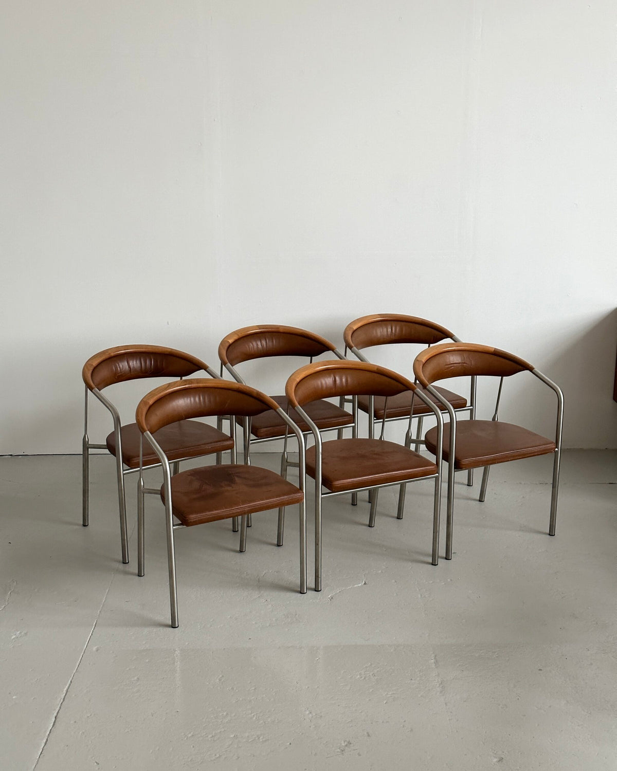 Henrik Tengler Chairman chairs 6pc (1990)