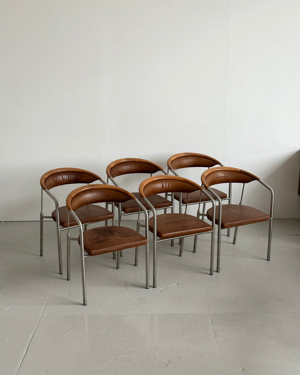 Henrik Tengler Chairman chairs 6pc (1990)