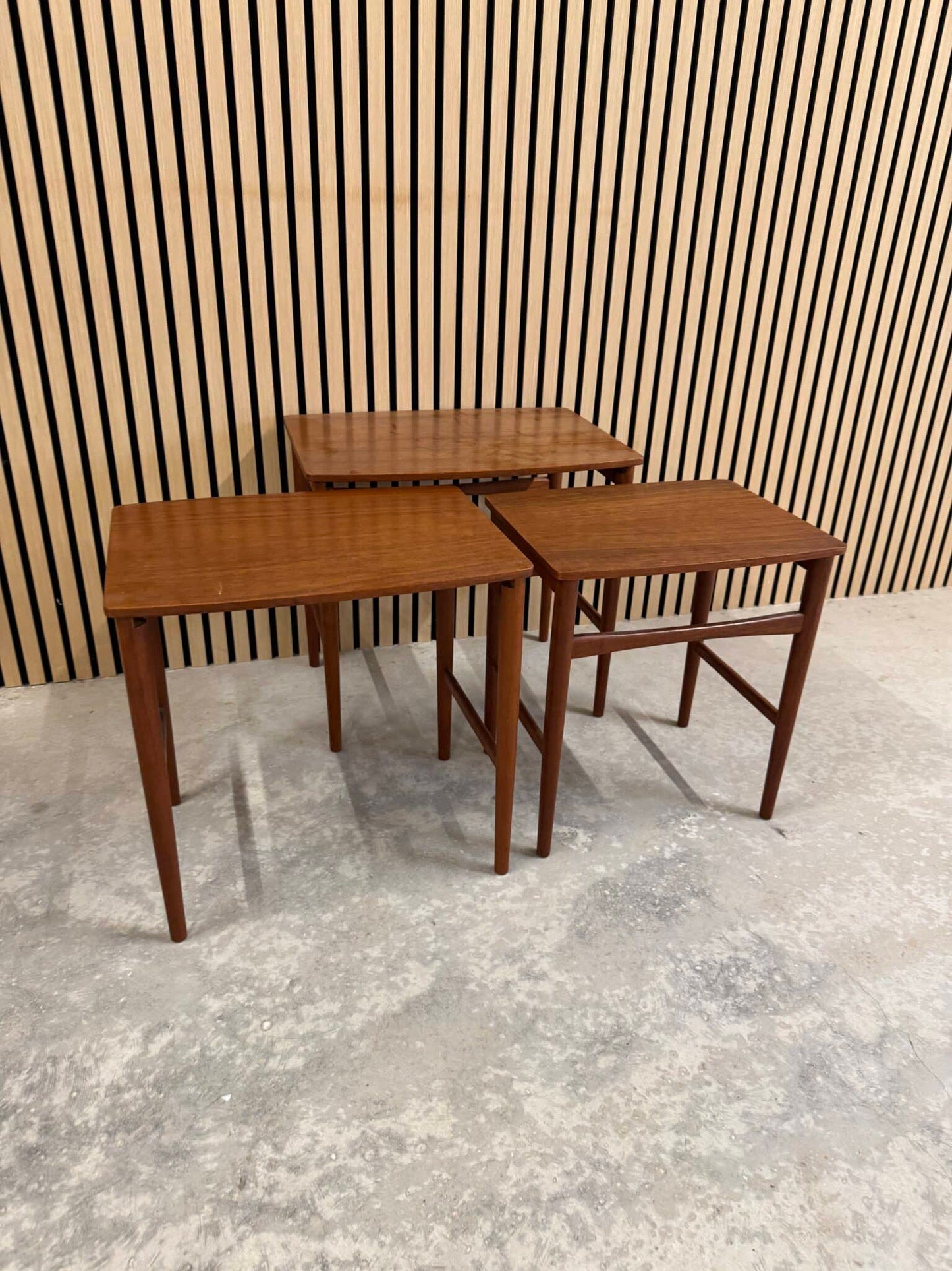 Dansk Snedker Indskudsborde teak