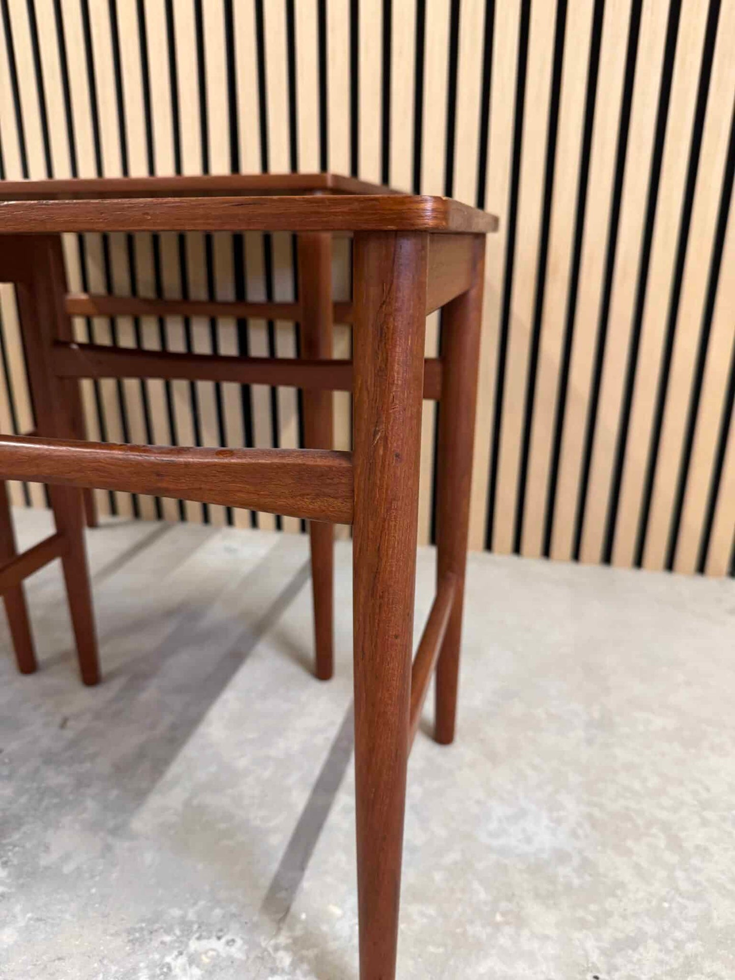 Dansk Snedker Indskudsborde teak