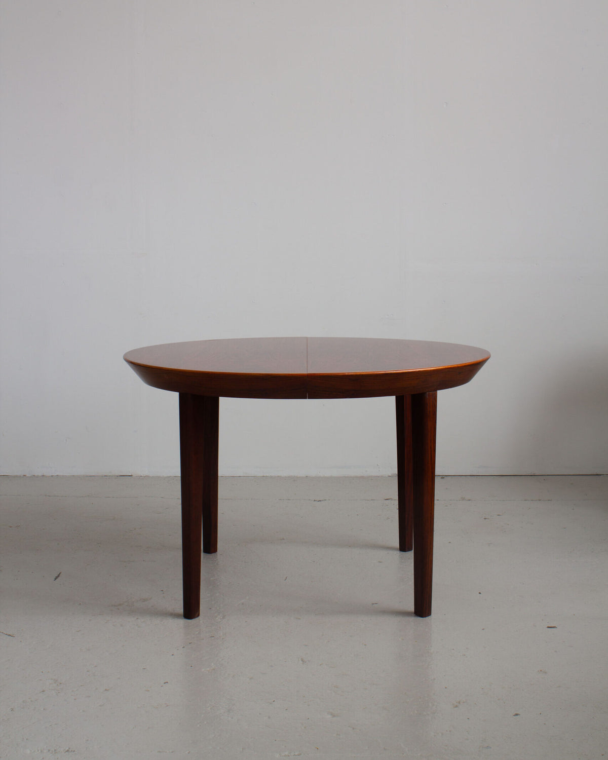 Rosewood Dining Table by Ole Hald for Gudme Mobelfabrik (1960s, Denmark)