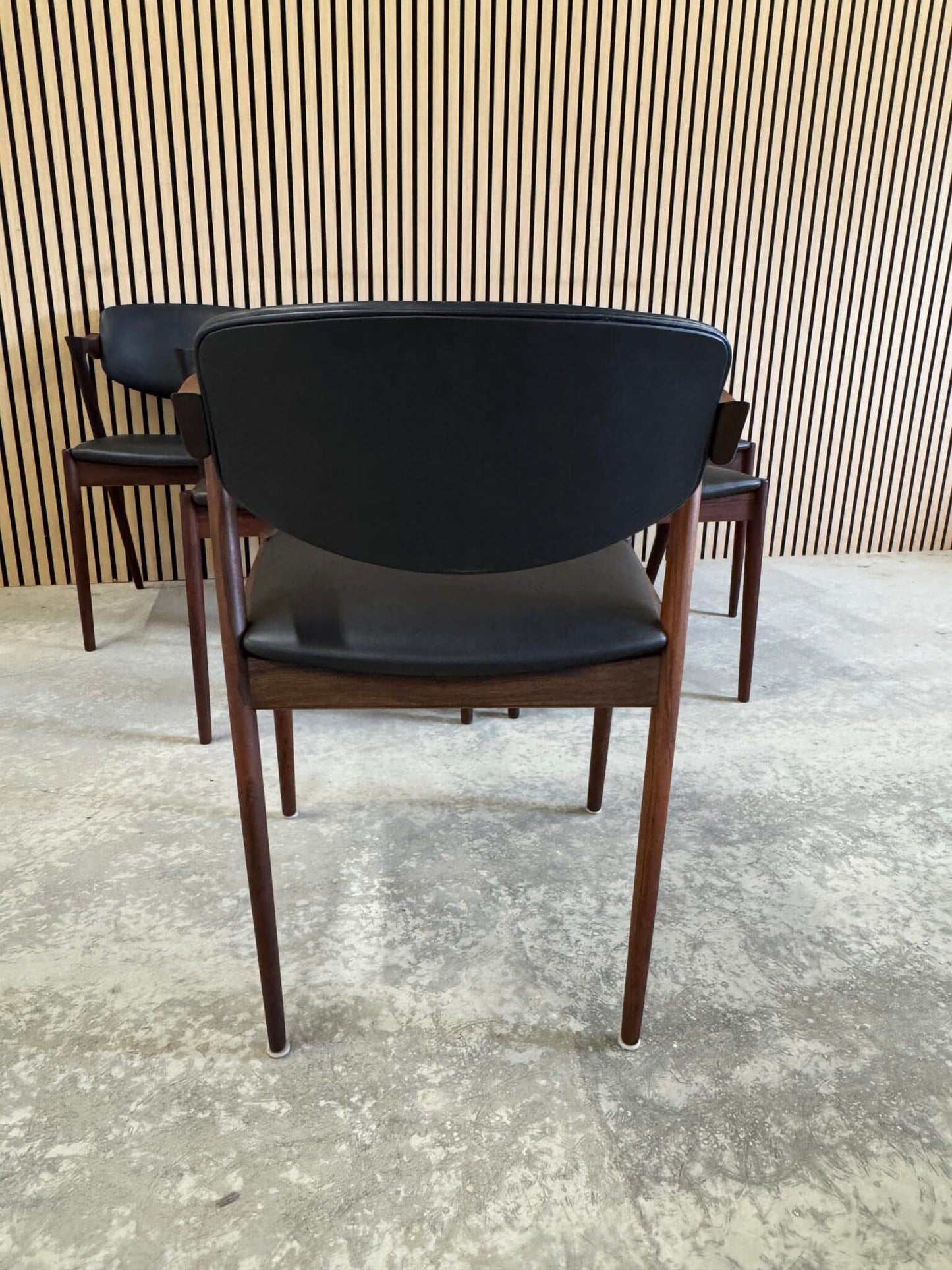 6 Kai Kristiansen Spisestole palisander