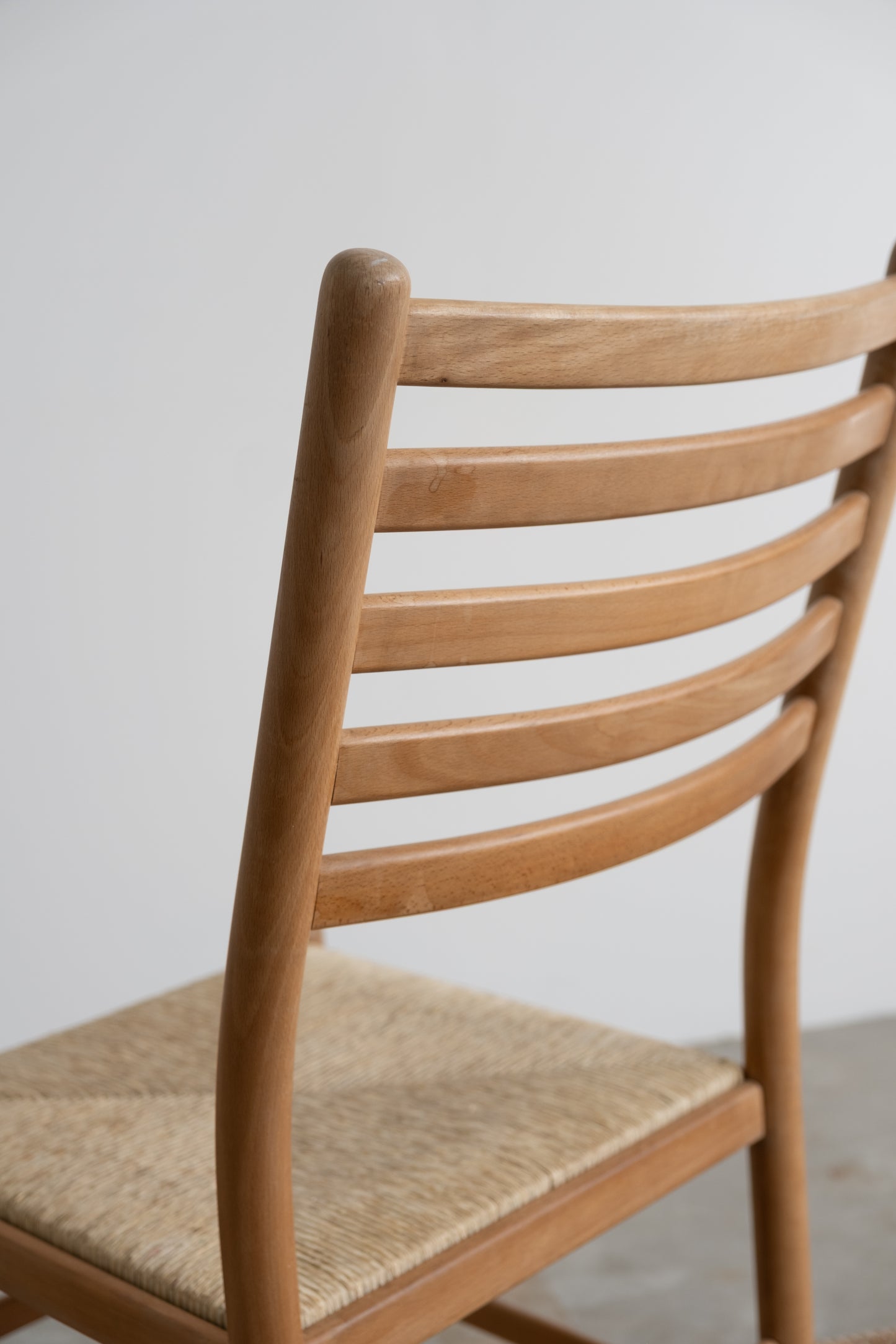 Danish chair, beech and danish cord
