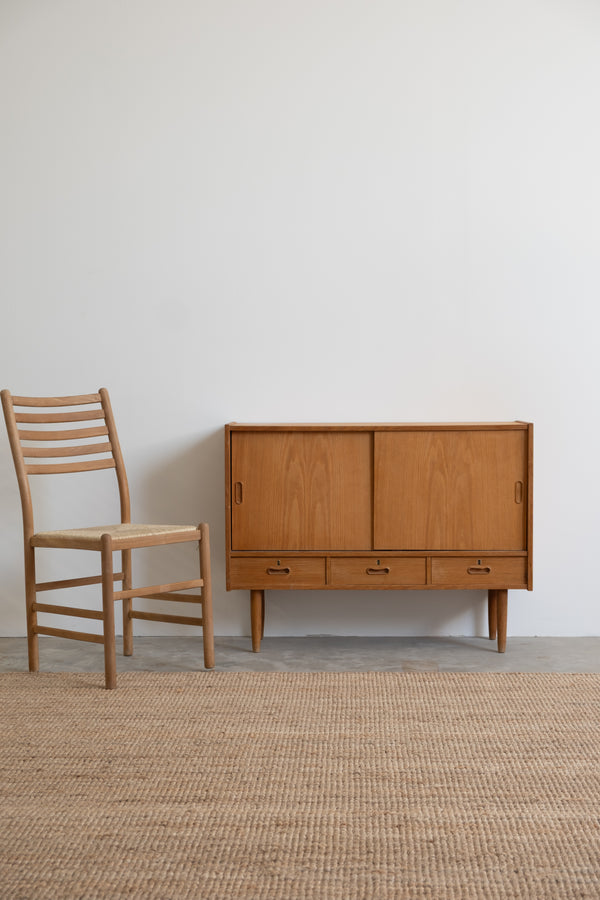 Low oak sideboard, 1960-70s