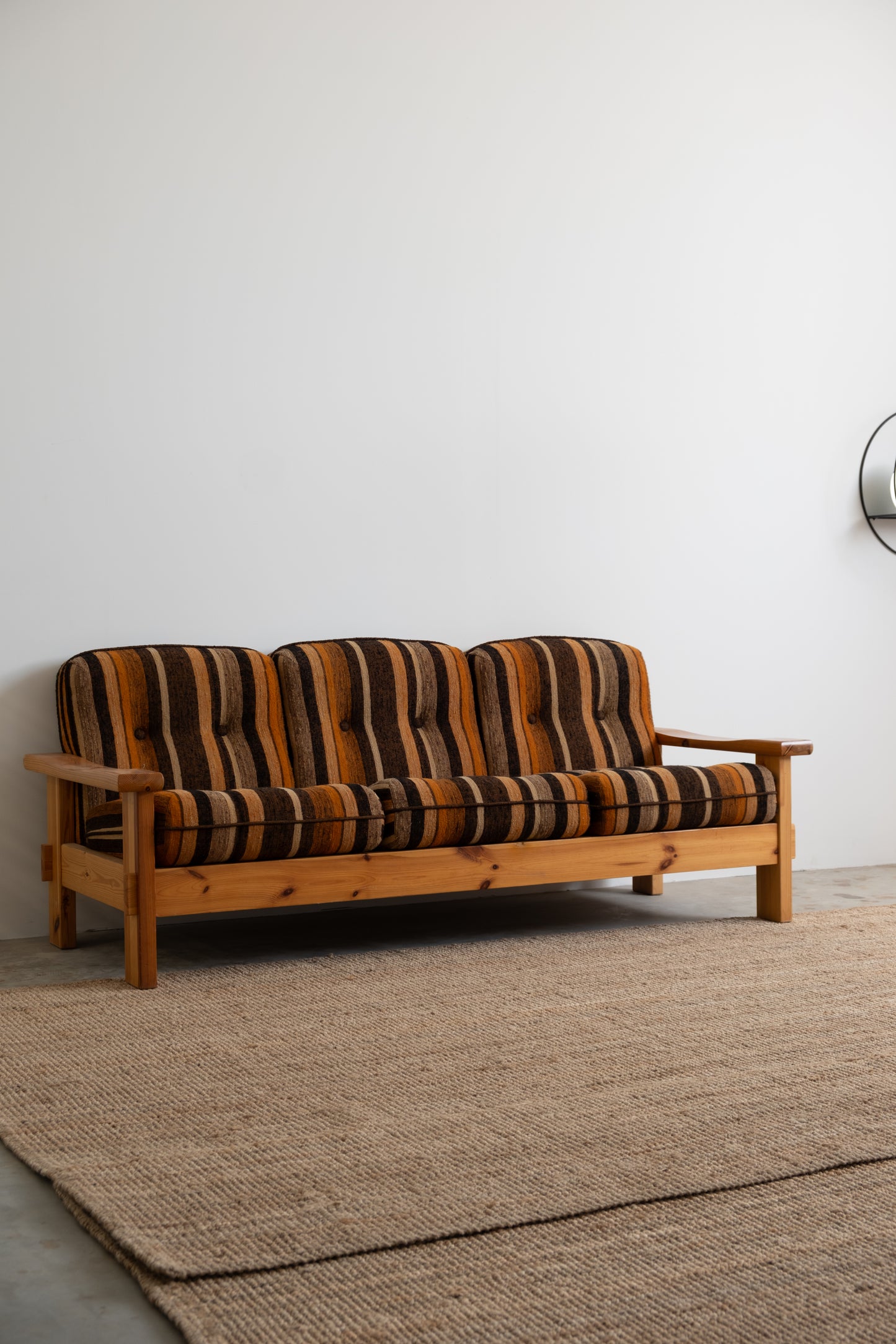 Pine sofa, 1970s Denmark