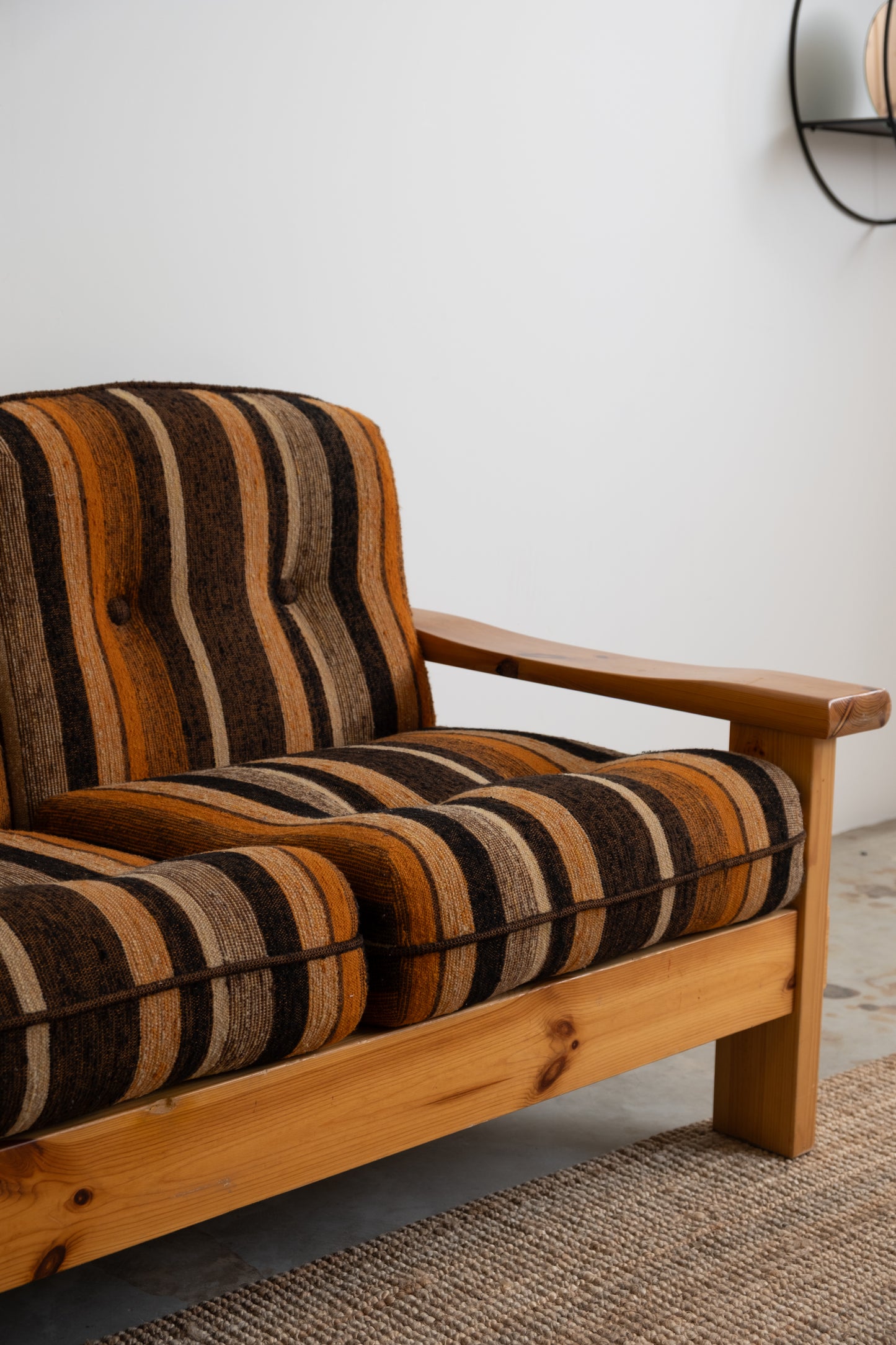 Pine sofa, 1970s Denmark