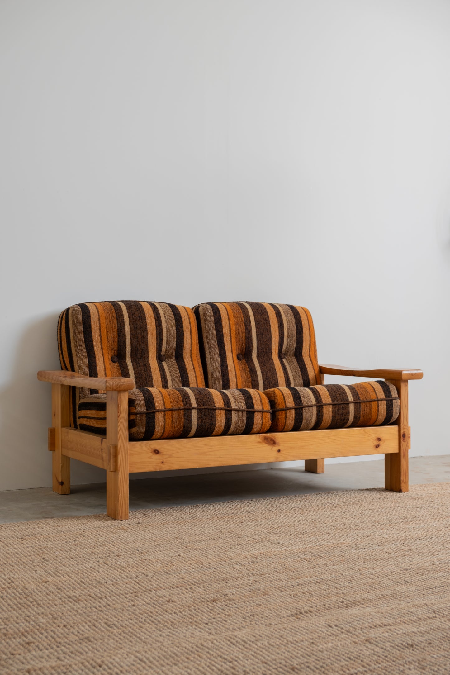 Pine sofa, 1970s Denmark