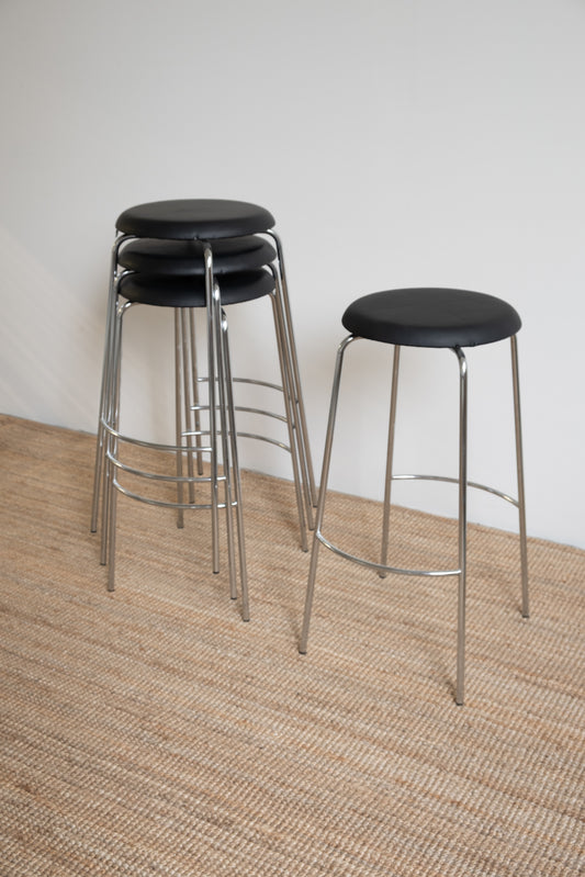 Bar stools, Ulla Christiansson, Karl Andersson, Sweden 2000s (4 pieces)