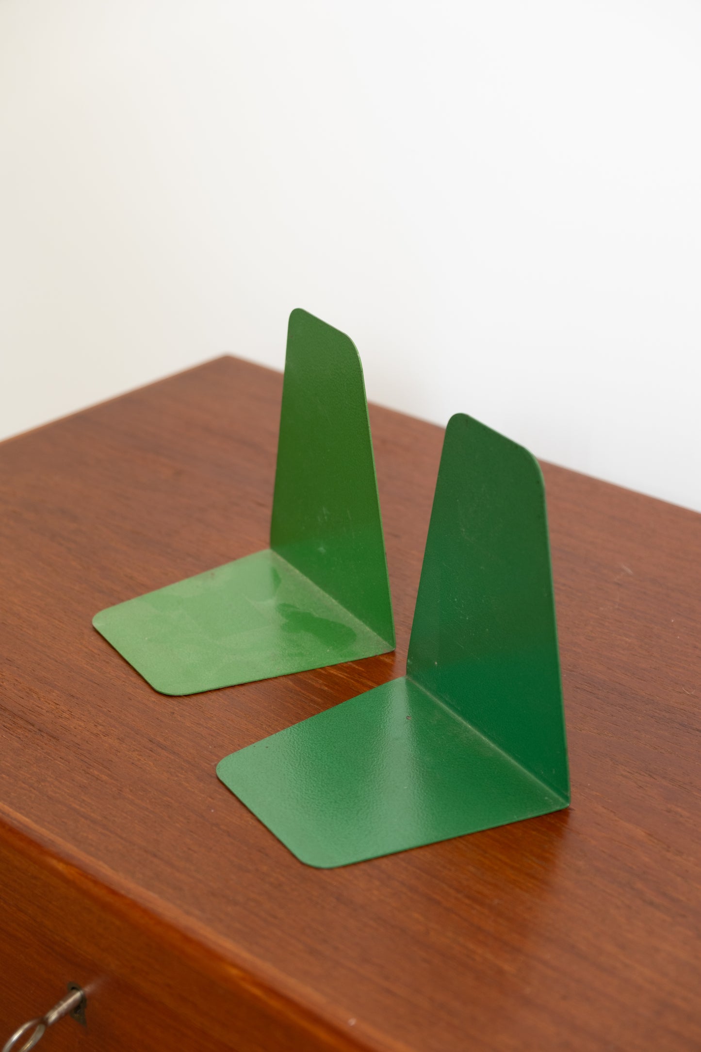 Green bookend/holders (2)
