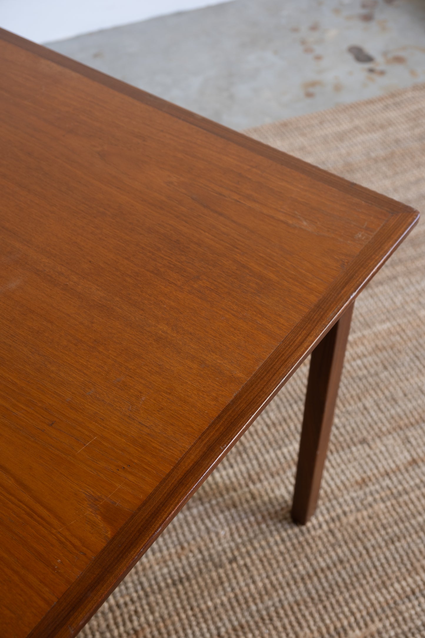 Teak dining table (needs restoration)