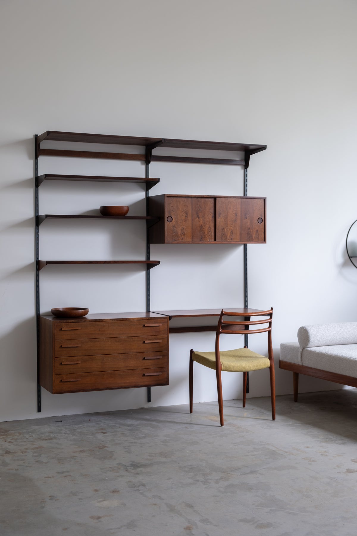 Kai Kristiansen rosewood wall-unit