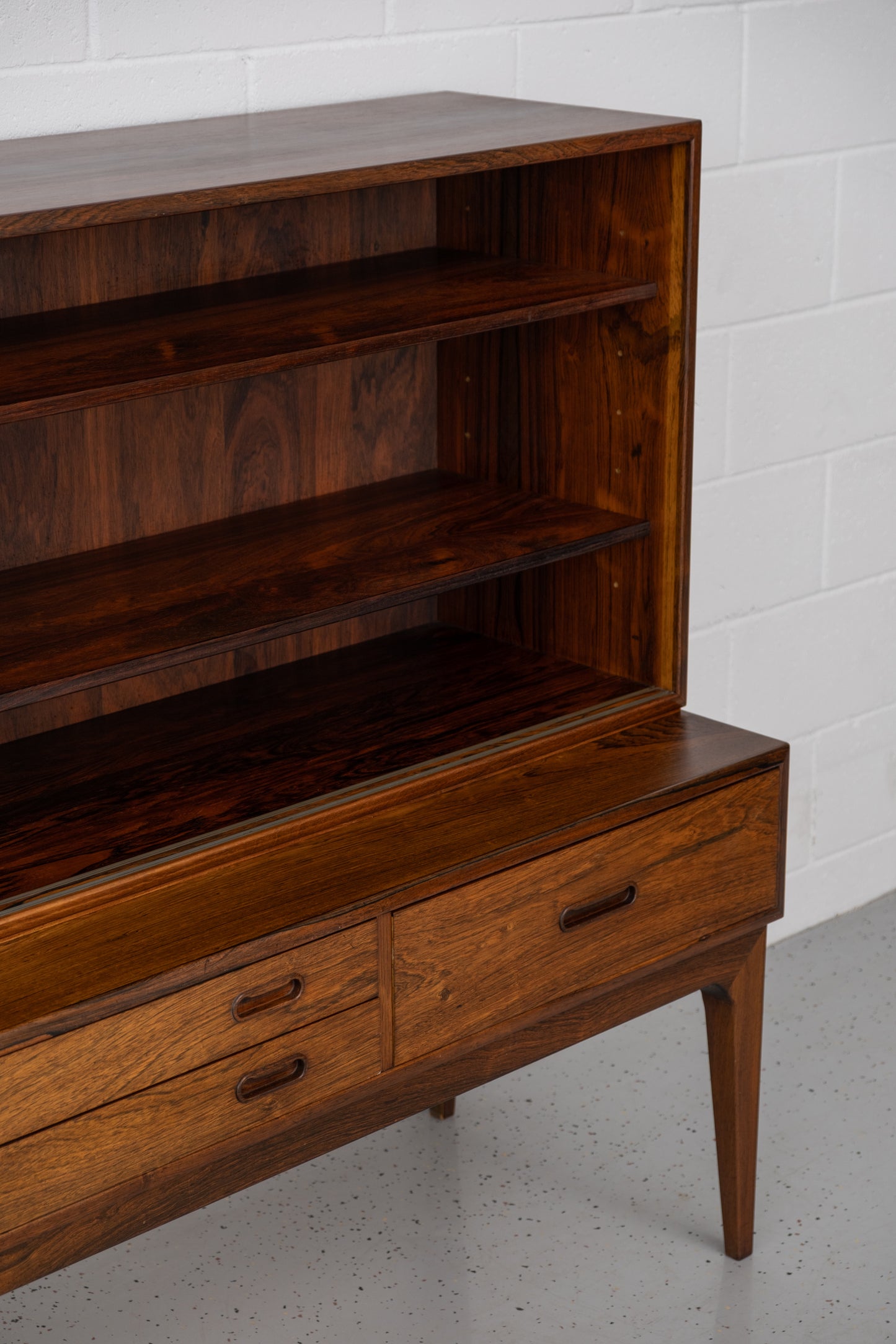 Danish rosewood high sideboard