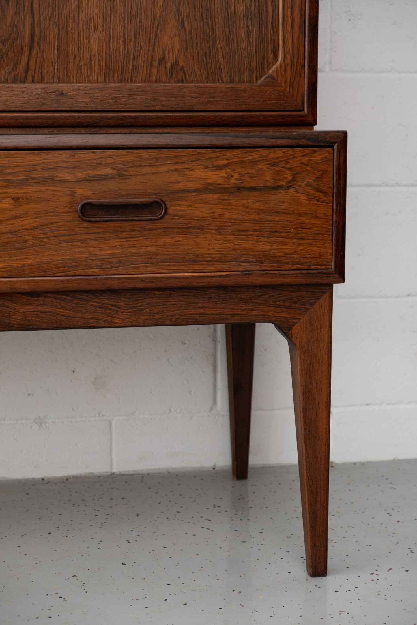 Danish rosewood high sideboard