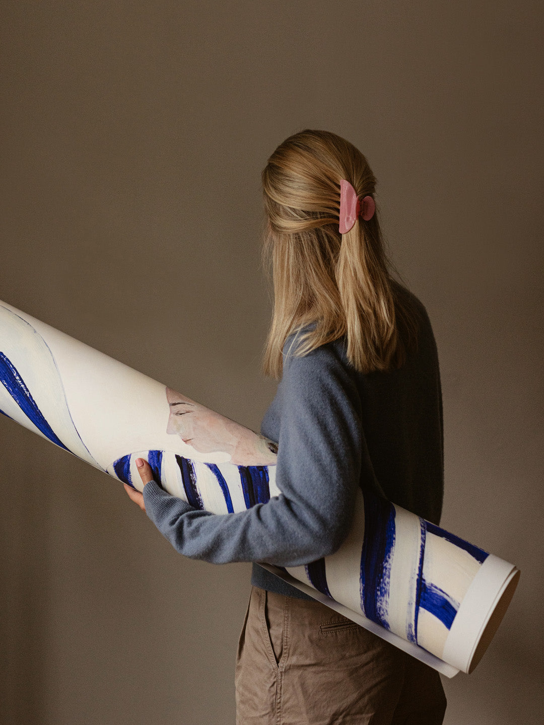 Blue stripe At Concorde by Sofia Lind