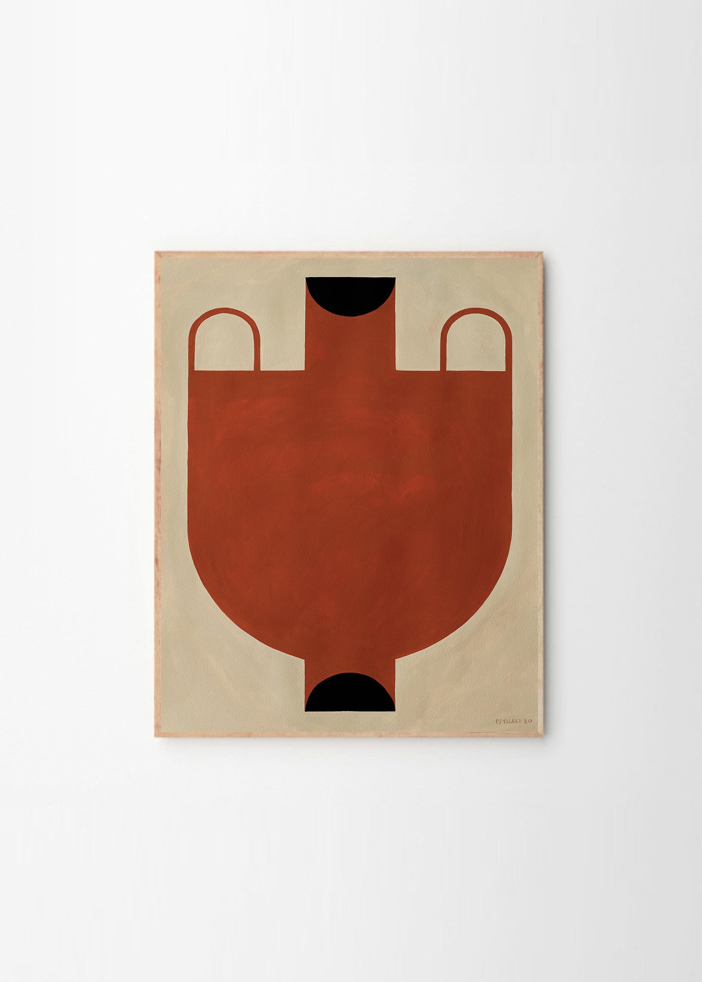 Silhouette Of A Vase 06 by Studio Paradissi