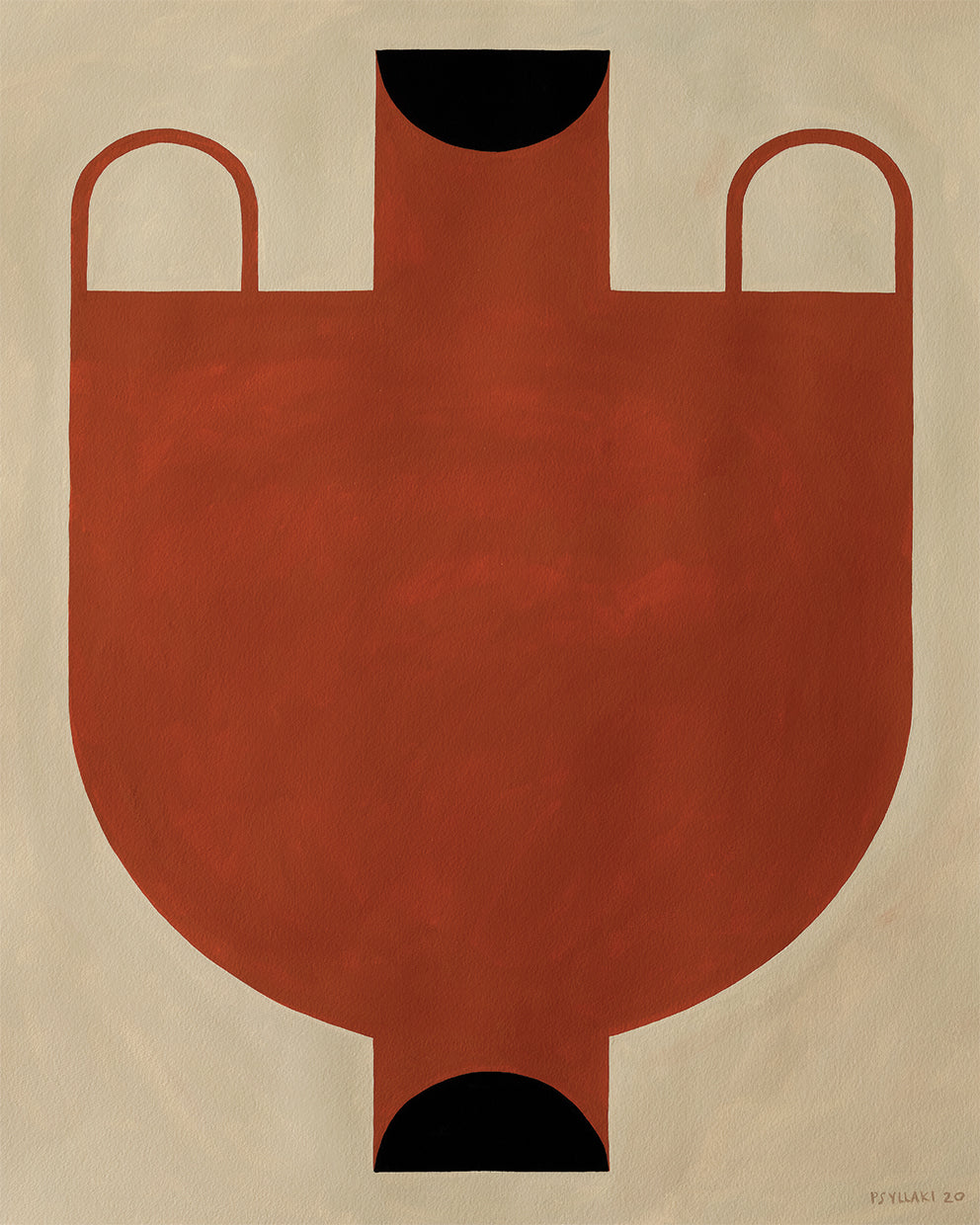 Silhouette Of A Vase 06 by Studio Paradissi