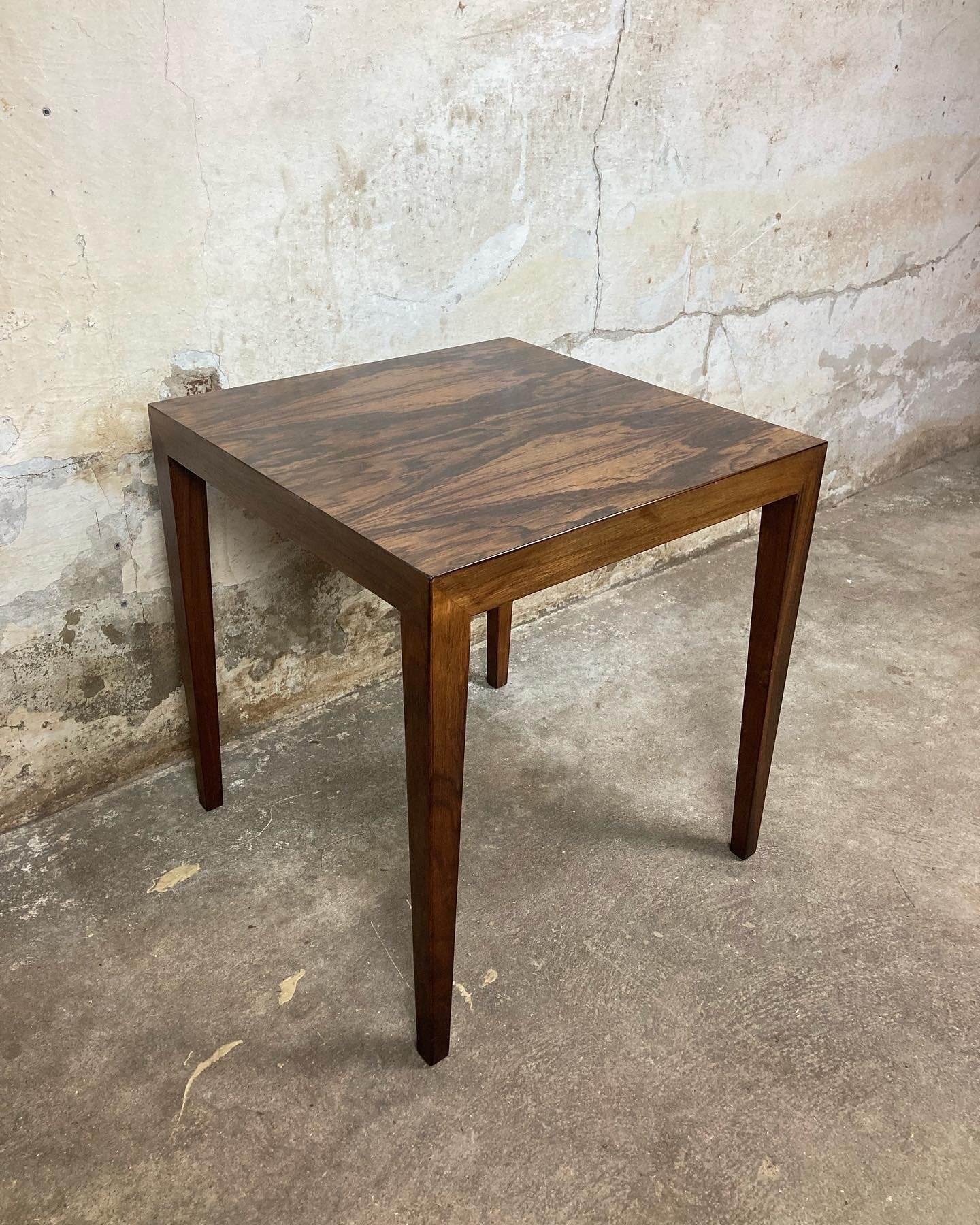 Rosewood side table by Severin Hansen