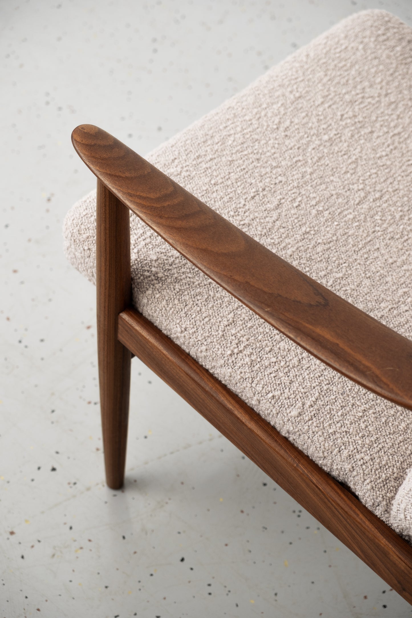 Teak armchair by Sandvik