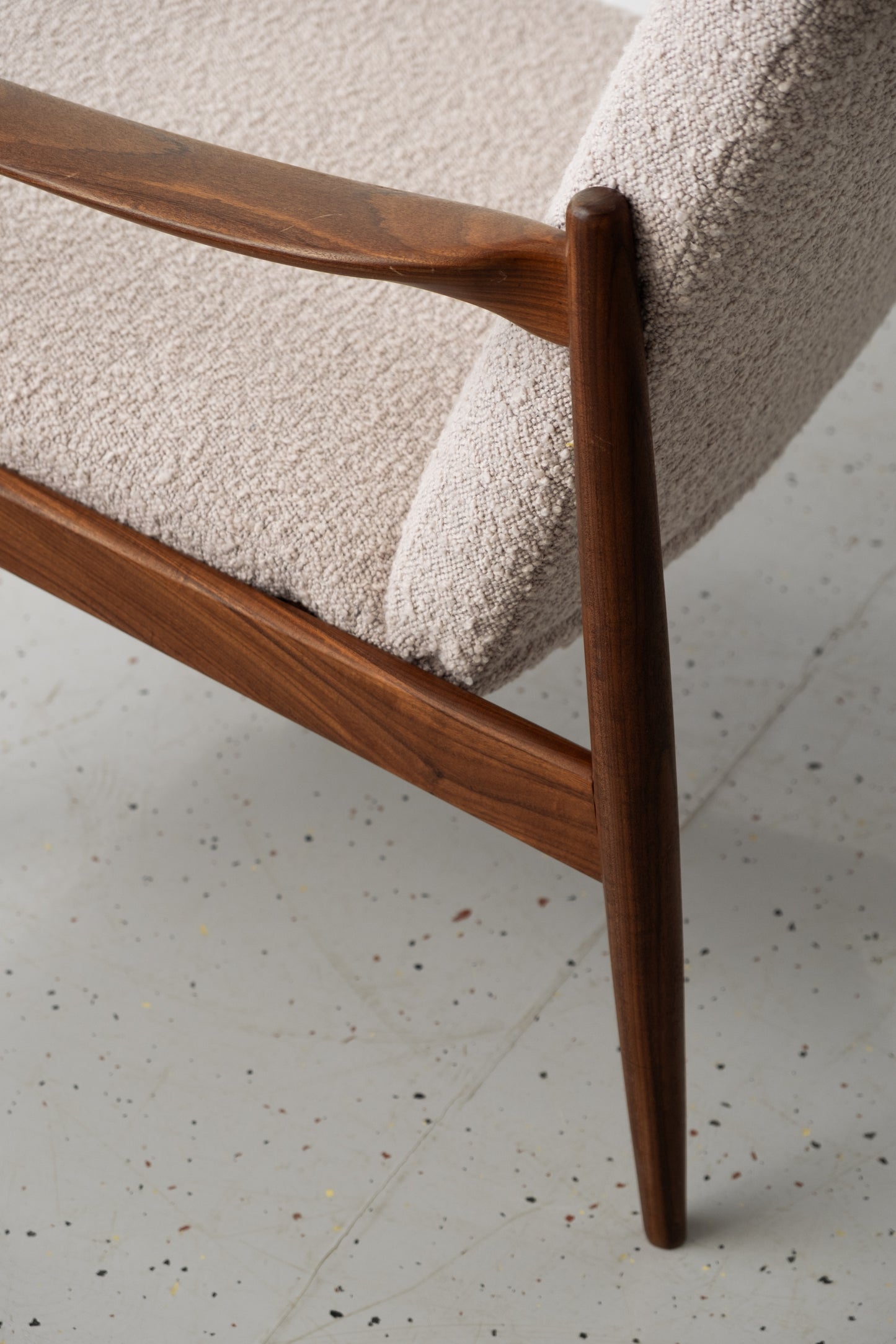 Teak armchair by Sandvik