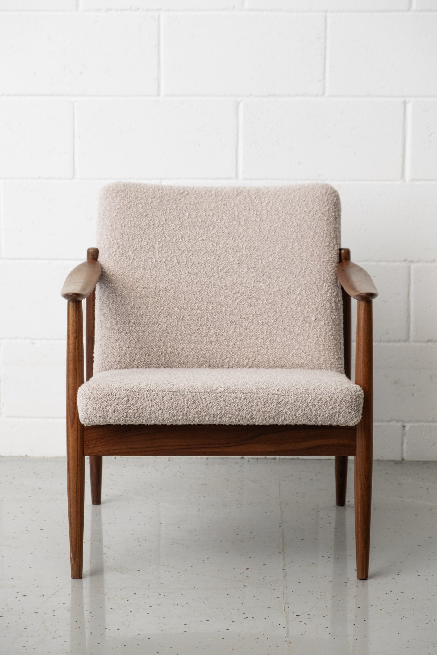 Teak armchair by Sandvik