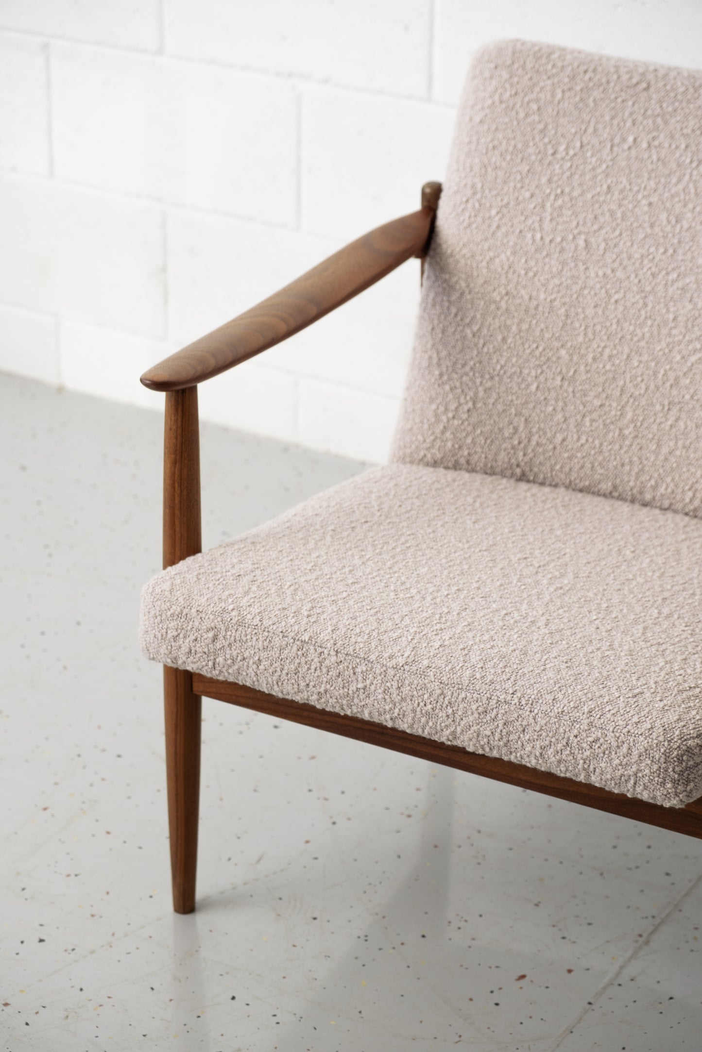 Teak armchair by Sandvik