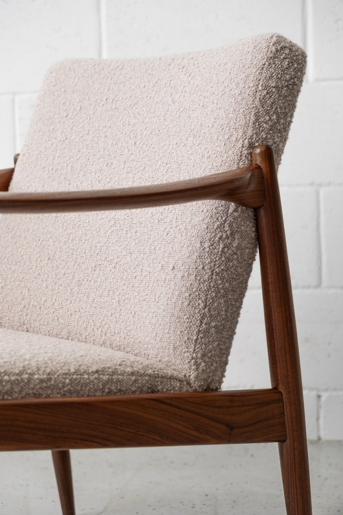 Teak armchair by Sandvik