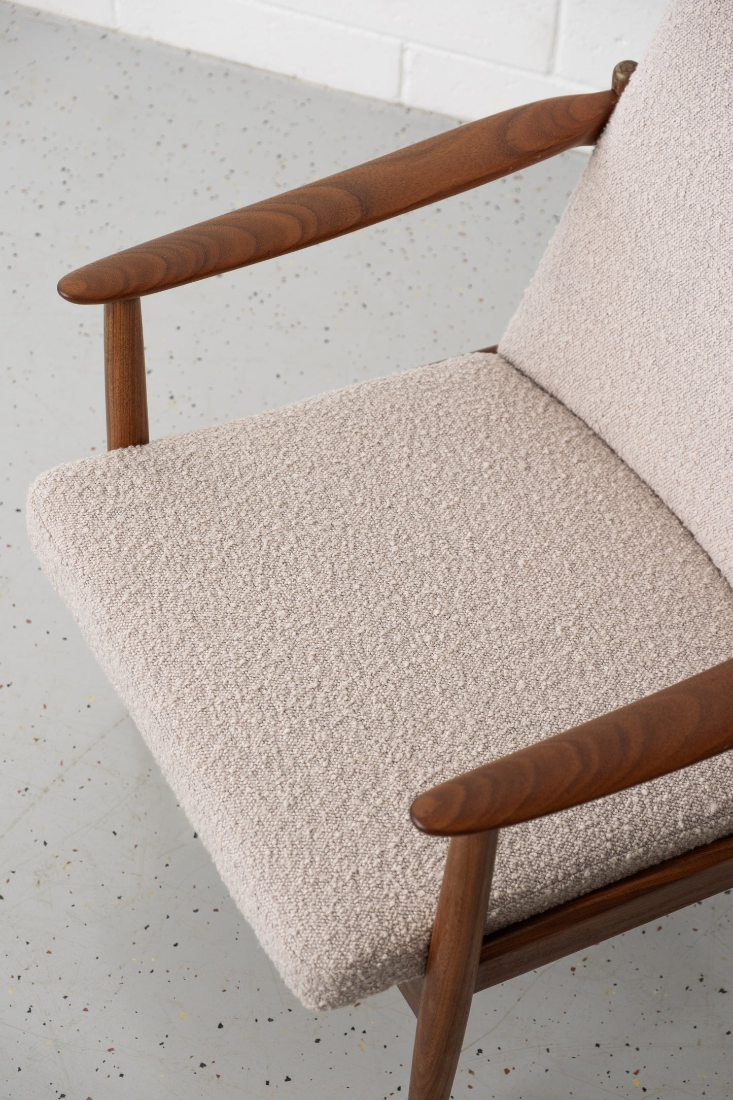 Teak armchair by Sandvik