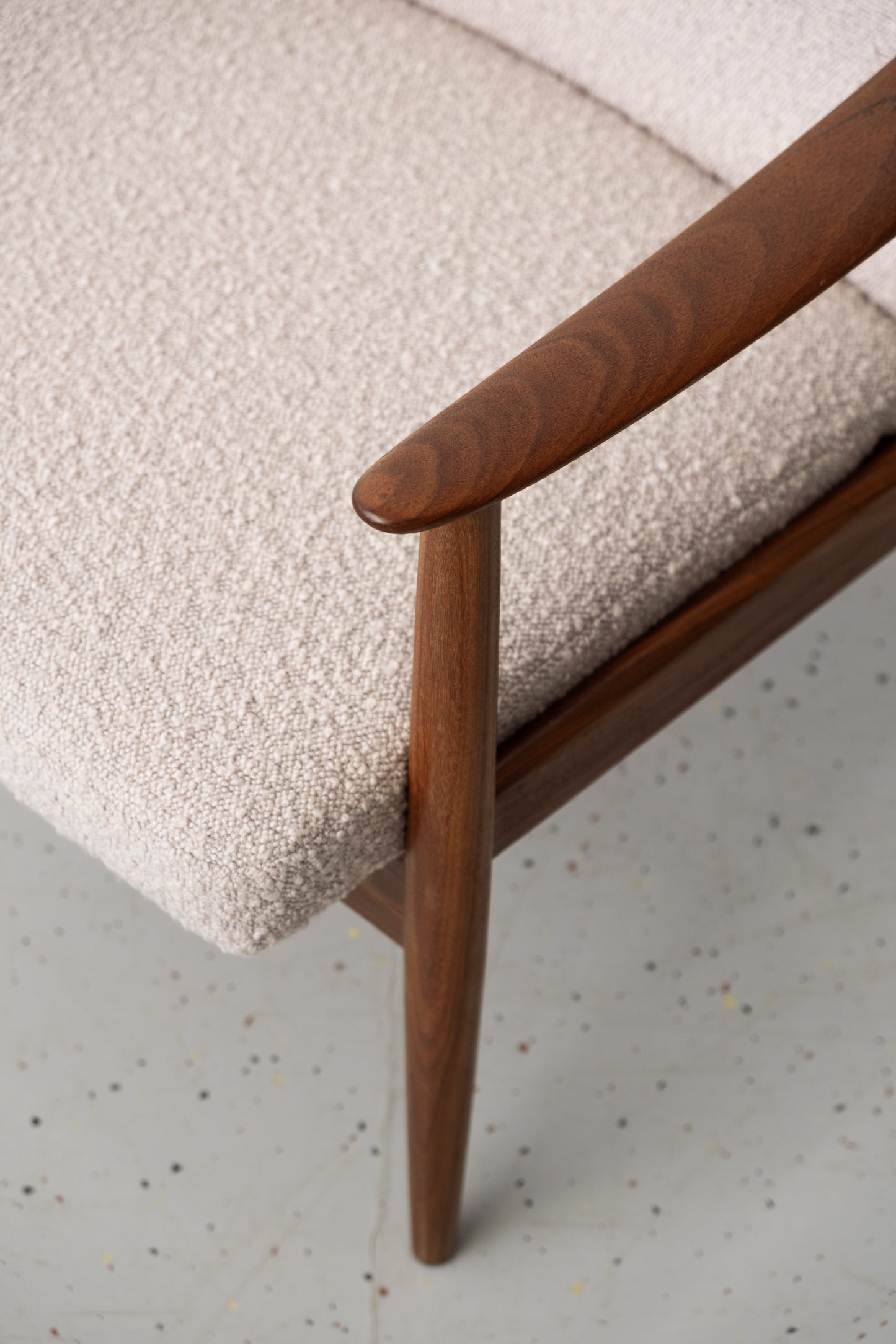 Teak armchair by Sandvik
