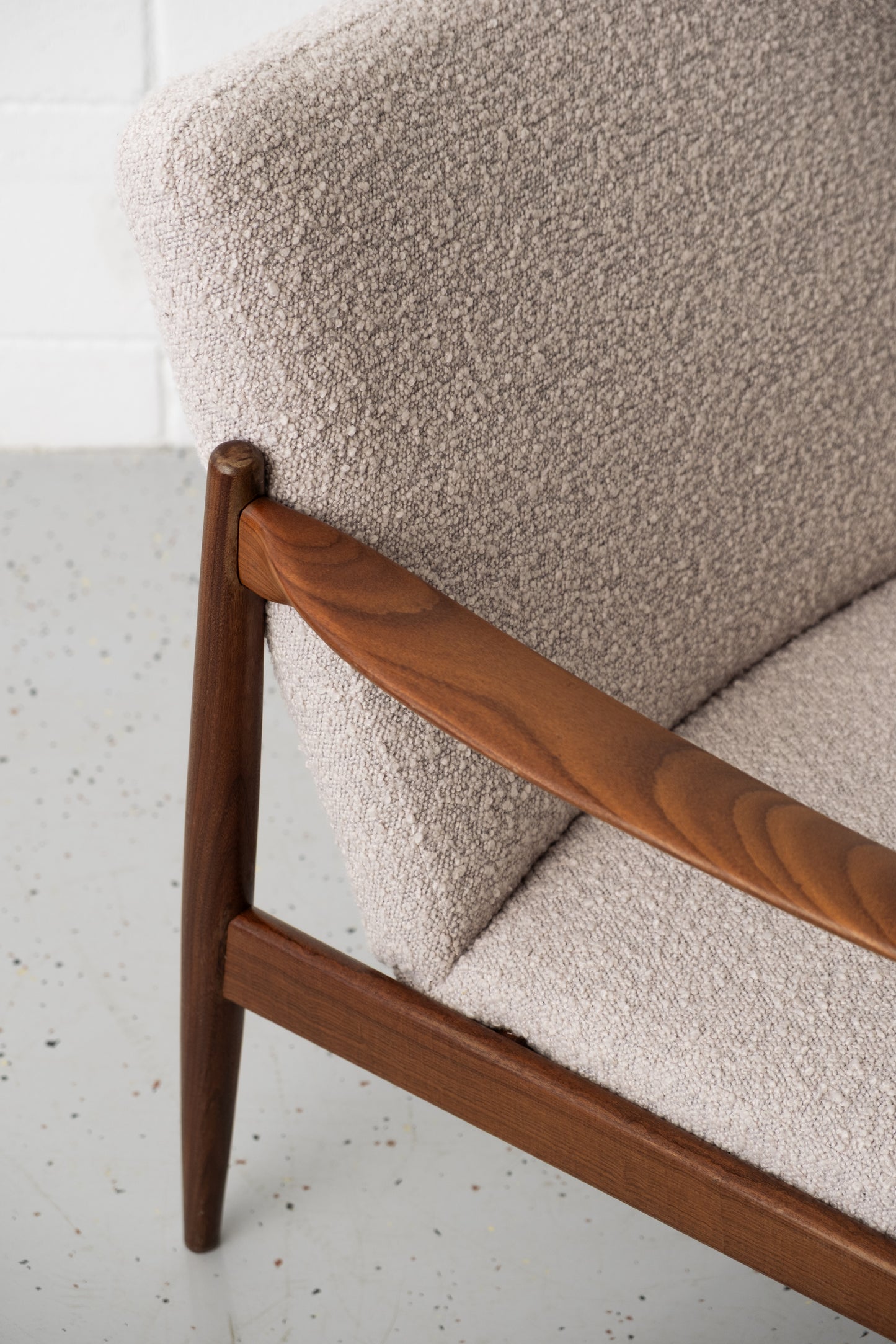Teak armchair by Sandvik