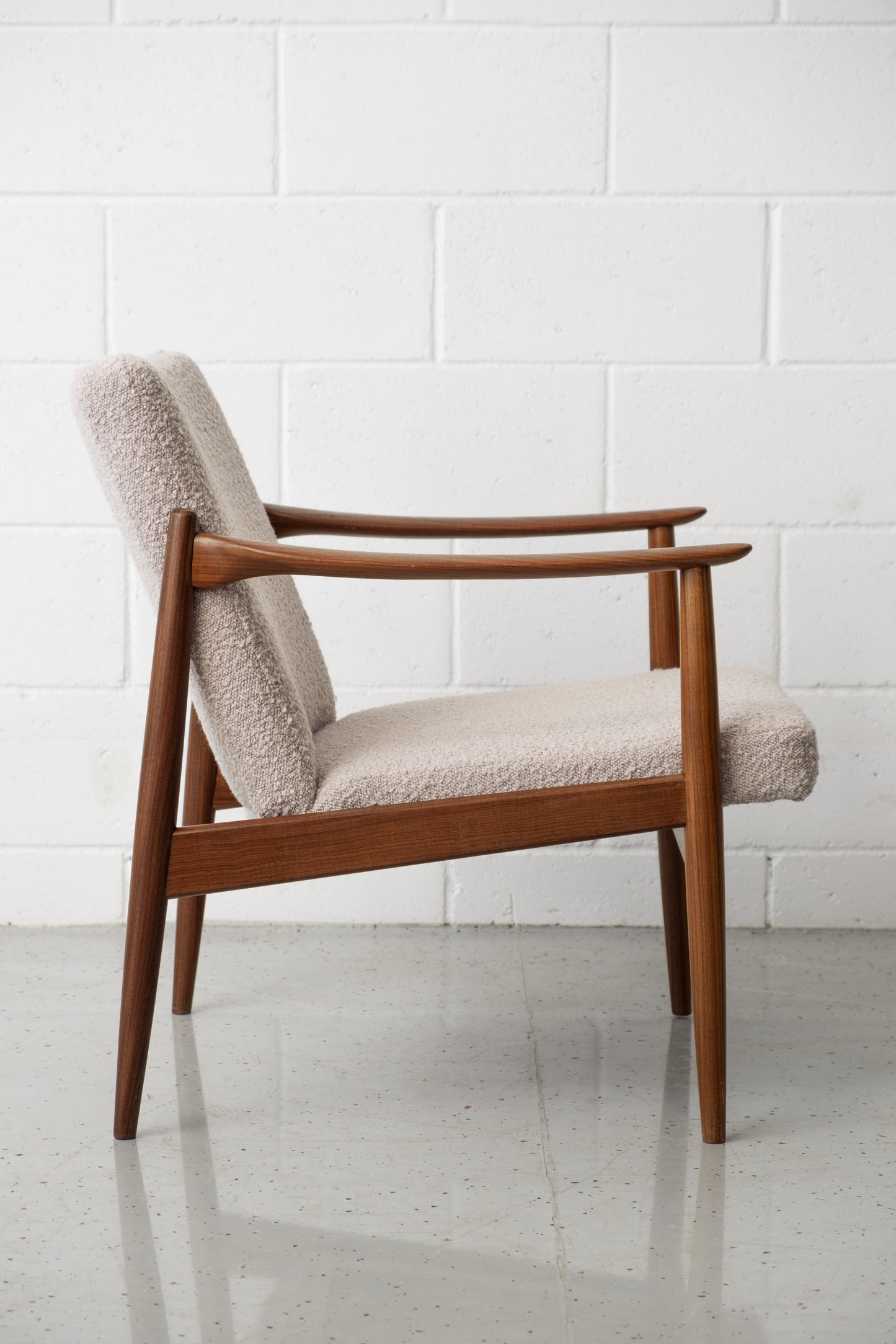 Teak armchair by Sandvik