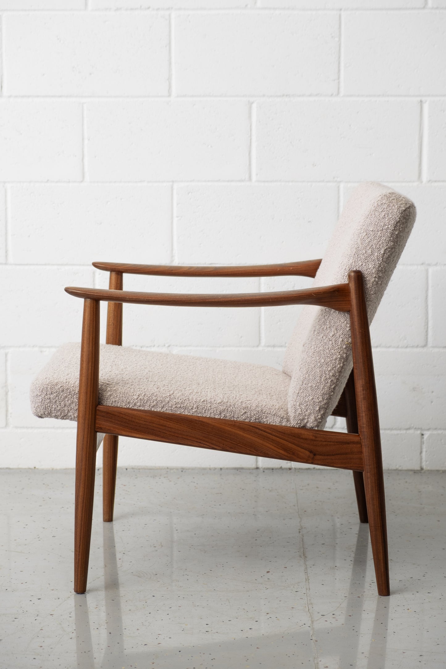 Teak armchair by Sandvik