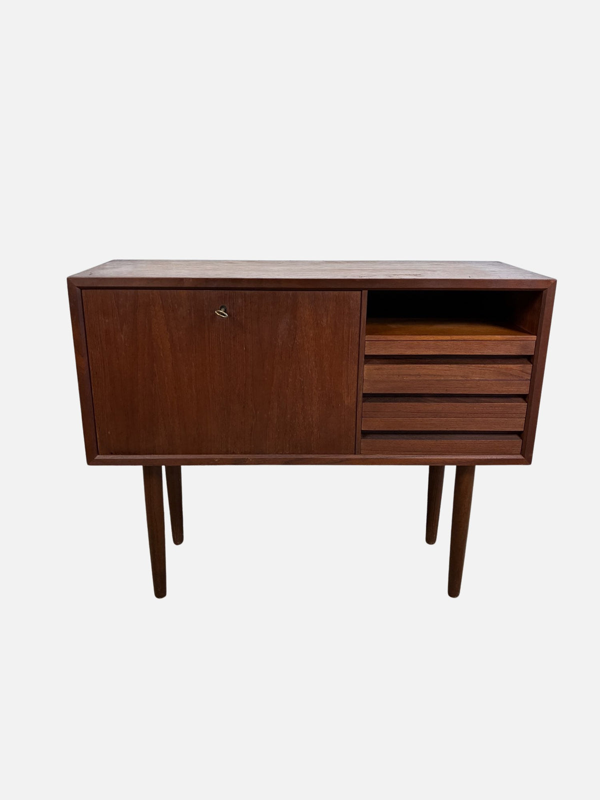 Small teak sideboard 80x64x28