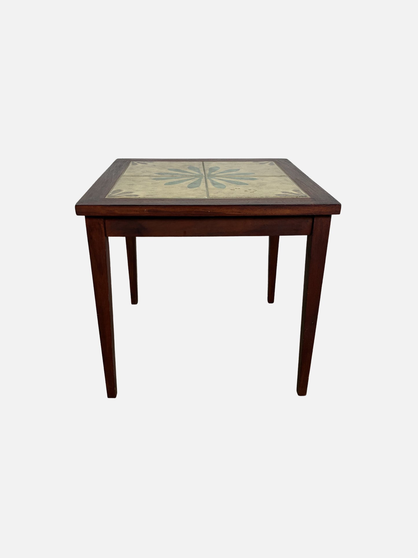 Teak side table 50x50x48