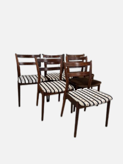 6 Helge Sibast Spisestole palisander