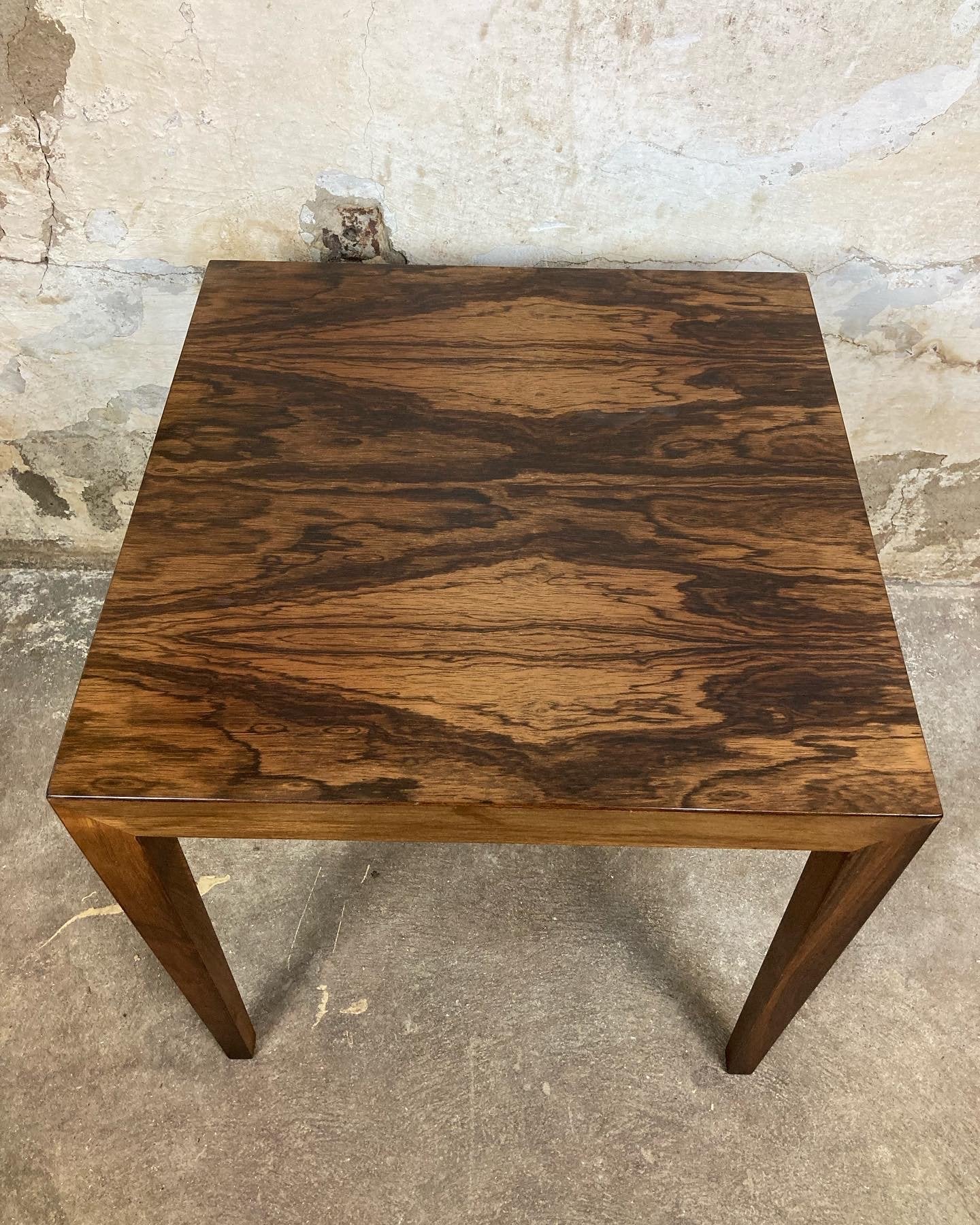 Rosewood side table by Severin Hansen