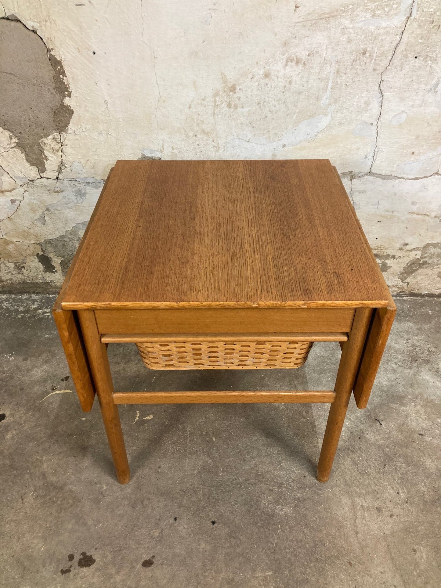 Sewing table oak