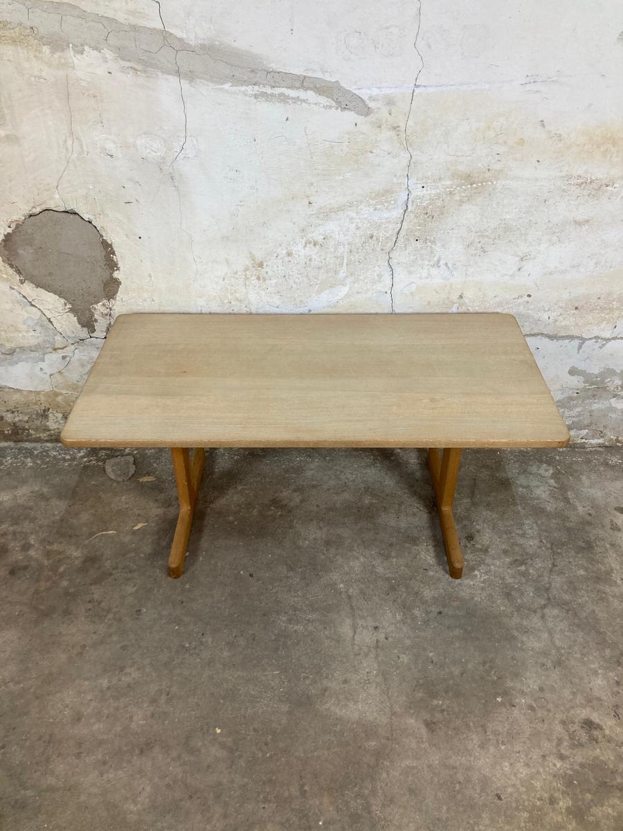 Børge Mogensen coffetablele solid oak 120x60x55