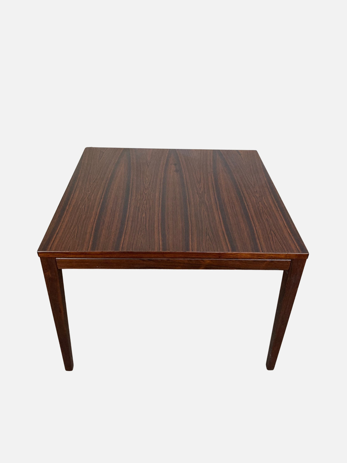 Rosewood coffee table. 73x73x52