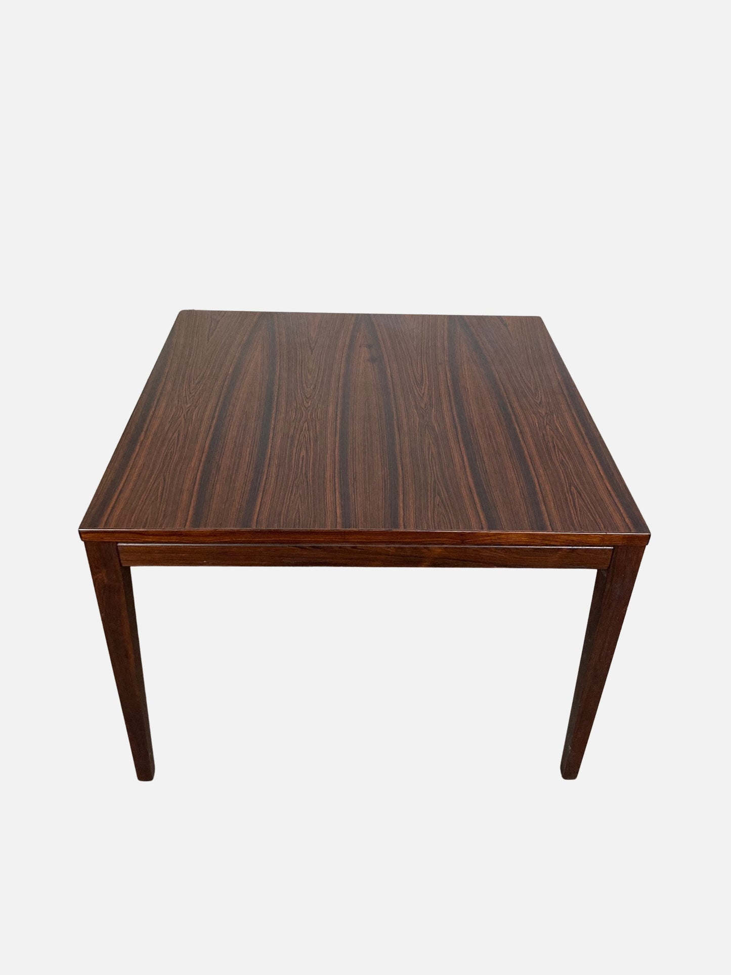 Rosewood coffee table. 73x73x52
