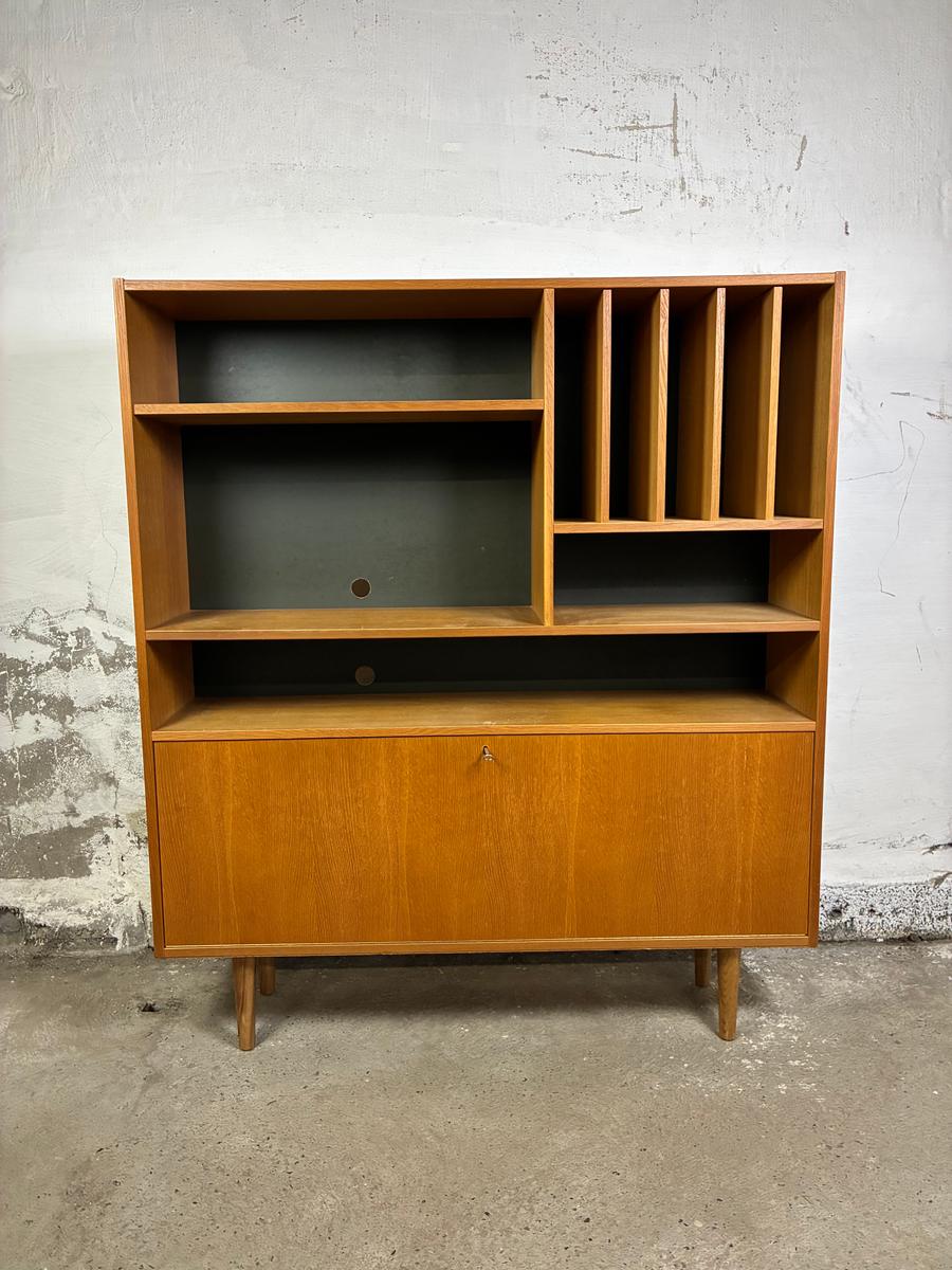 Oak bookcase 122x140x29