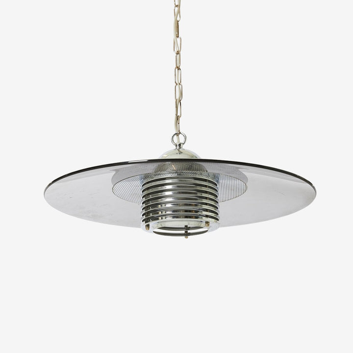 Belid glass/metal lamp 1970/80