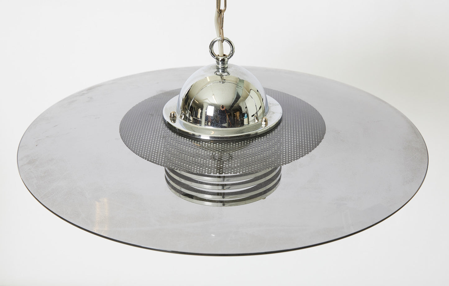 Belid glass/metal lamp 1970/80