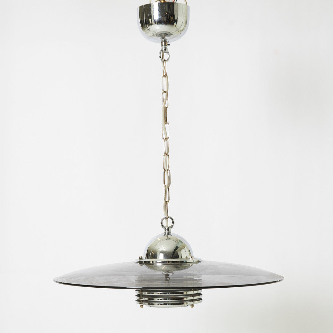 Belid glass/metal lamp 1970/80