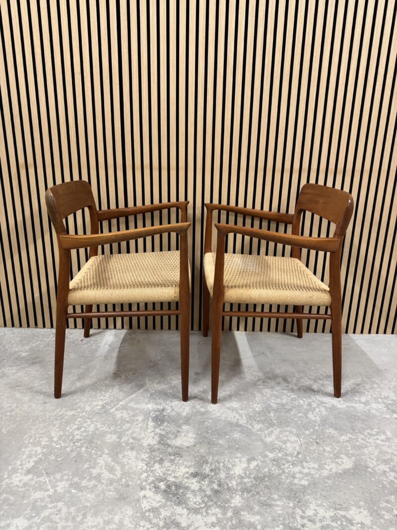 2 N.O Møller Armstole teak