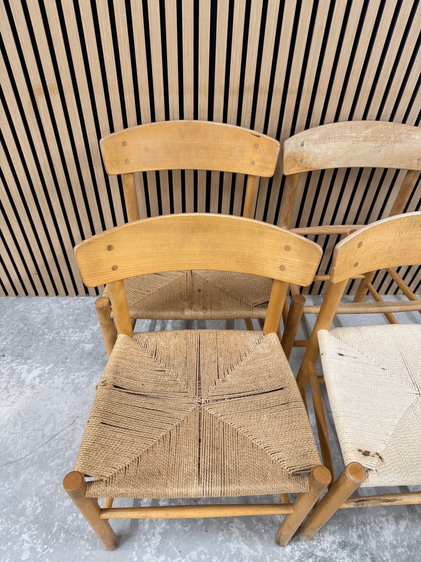 4 Børge Mogensen Spisestole bøg